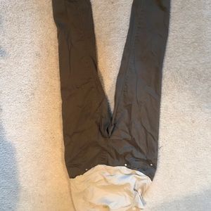 Dark Green Maternity Jeans Sz S